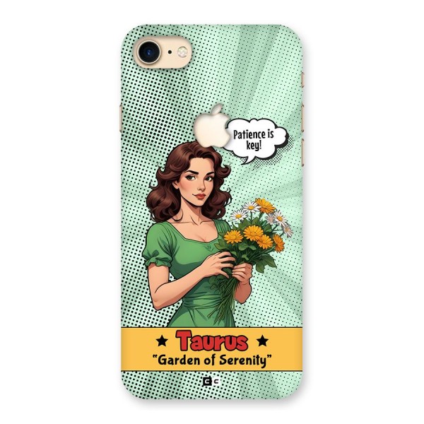 Peaceful Taurus Back Case for iPhone 7 Apple Cut