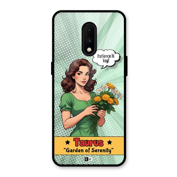 Peaceful Taurus Glass Back Case for OnePlus 7