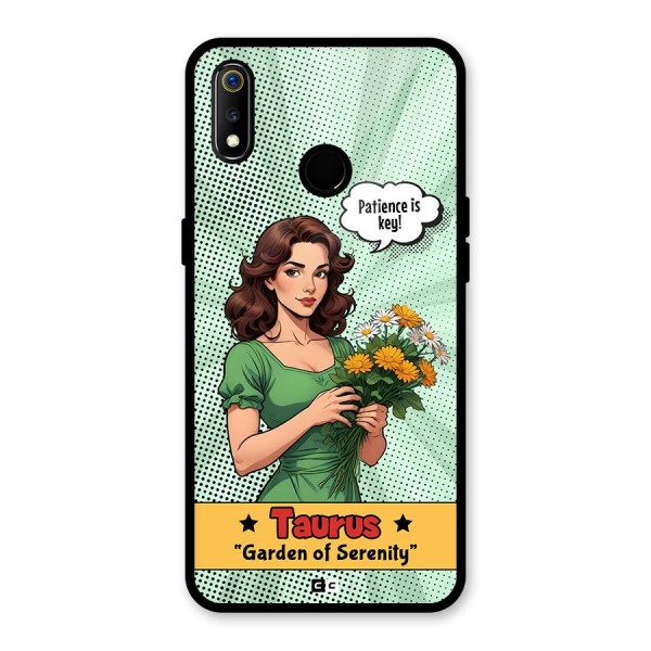 Peaceful Taurus Glass Back Case for Realme 3