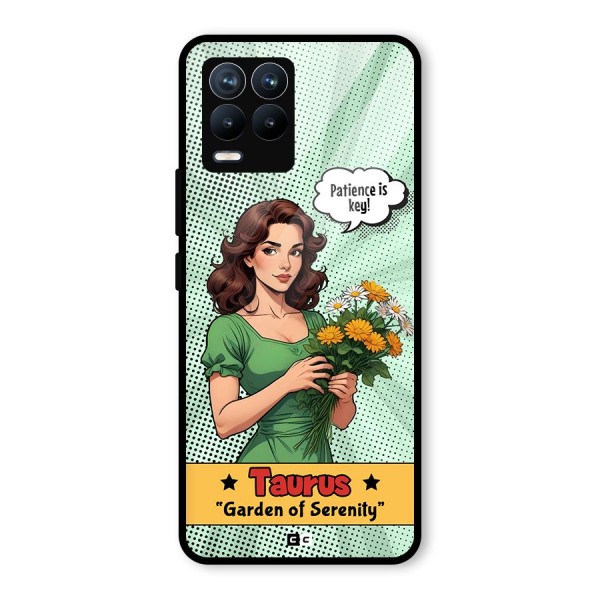 Peaceful Taurus Glass Back Case for Realme 8 Pro