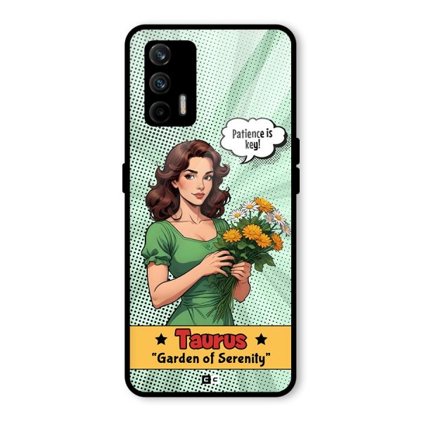 Peaceful Taurus Glass Back Case for Realme X7 Max