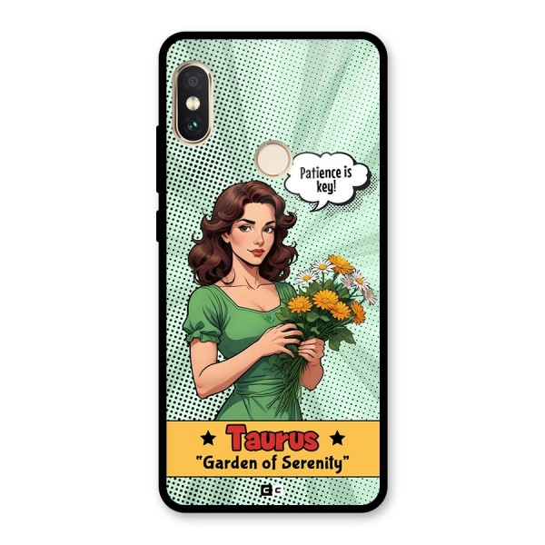 Peaceful Taurus Glass Back Case for Redmi Note 5 Pro
