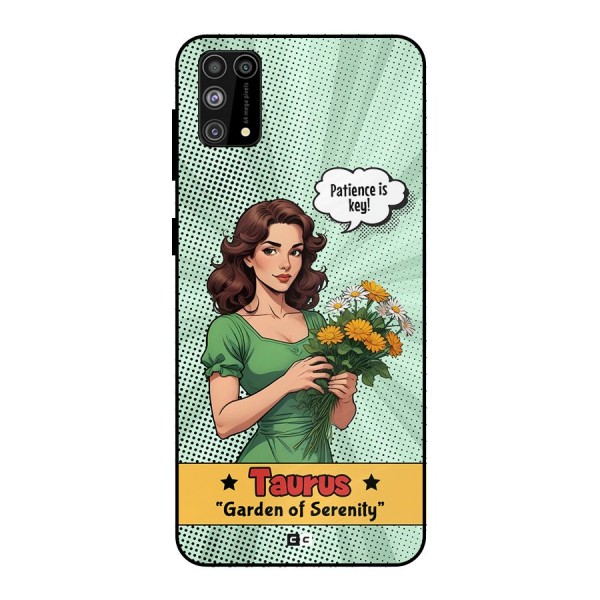 Peaceful Taurus Metal Back Case for Galaxy F41