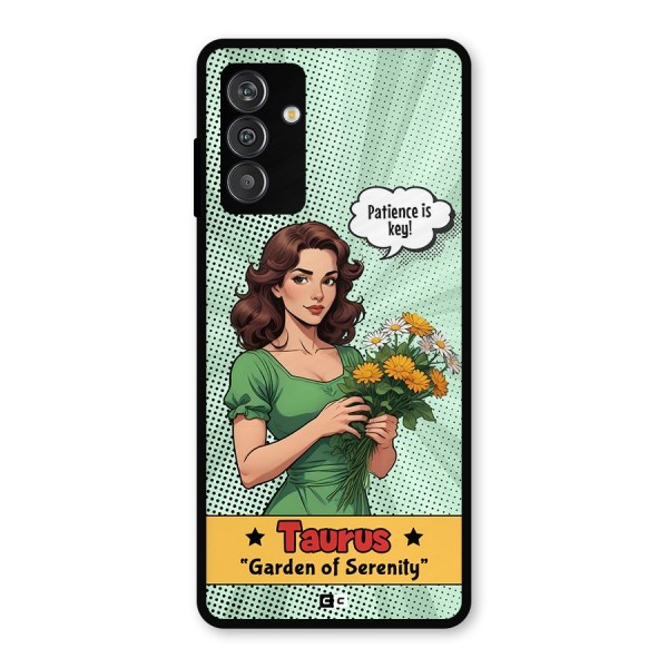 Peaceful Taurus Metal Back Case for Galaxy M14 5G