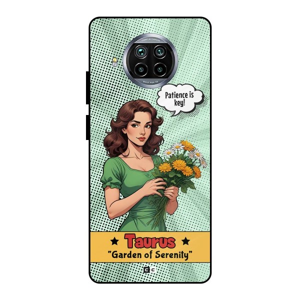 Peaceful Taurus Metal Back Case for Mi 10i