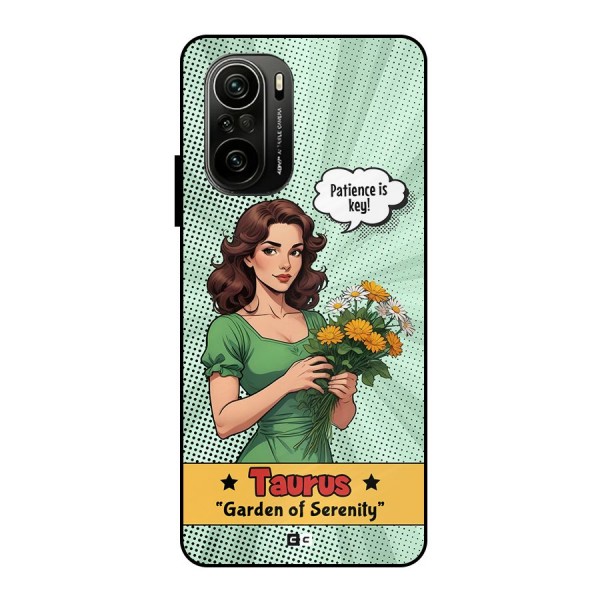 Peaceful Taurus Metal Back Case for Mi 11X Pro