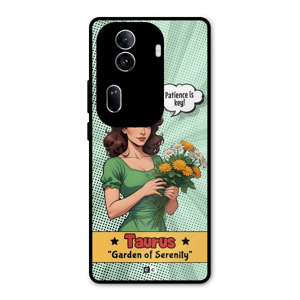 Peaceful Taurus Metal Back Case for Oppo Reno11 Pro 5G