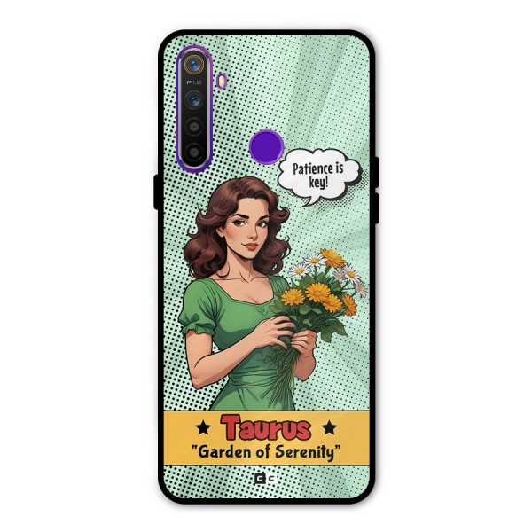 Peaceful Taurus Metal Back Case for Realme 5
