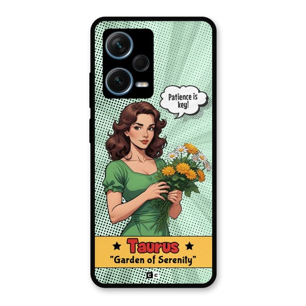 Peaceful Taurus Metal Back Case for Redmi Note 12 Pro Plus 5G