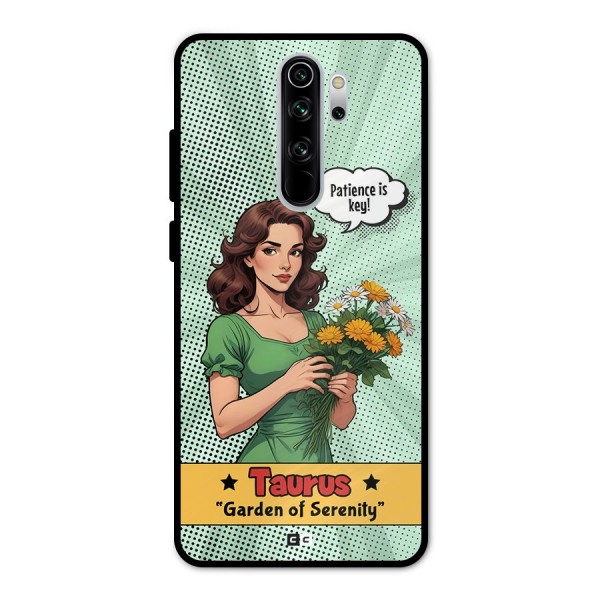 Peaceful Taurus Metal Back Case for Redmi Note 8 Pro