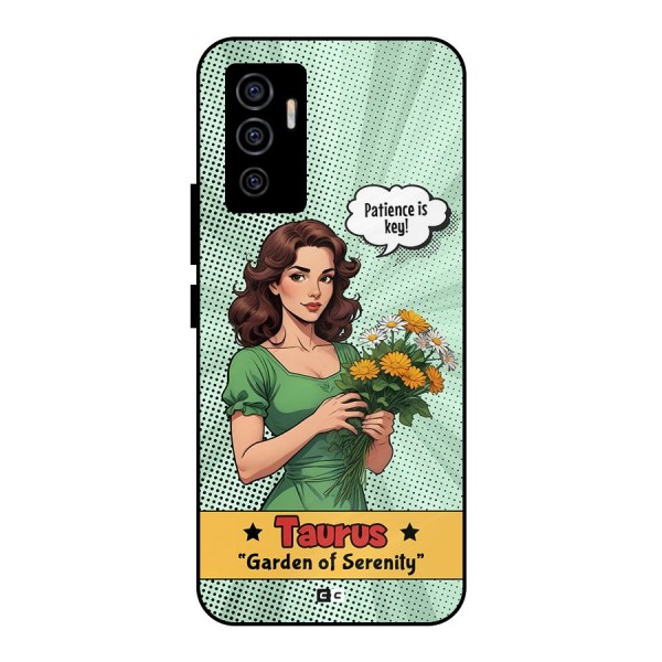 Peaceful Taurus Metal Back Case for Vivo V23e