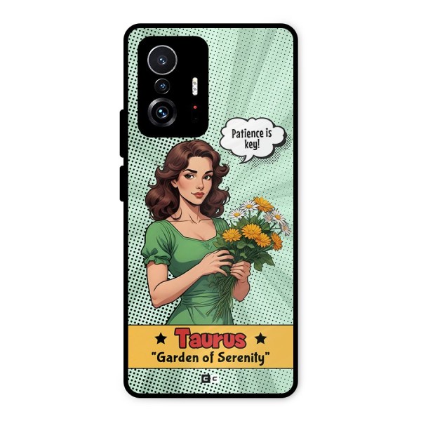 Peaceful Taurus Metal Back Case for Xiaomi 11T Pro