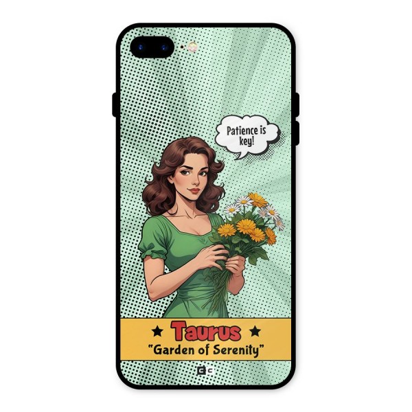 Peaceful Taurus Metal Back Case for iPhone 7 Plus