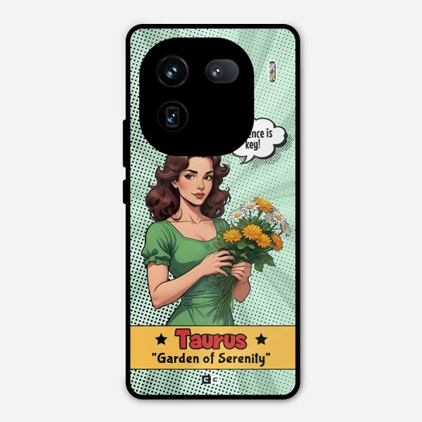 Peaceful Taurus Metal Back Case for iQOO 12