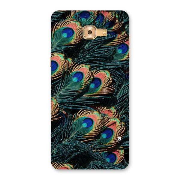 Peacock Feather Art Back Case for Galaxy C9 Pro