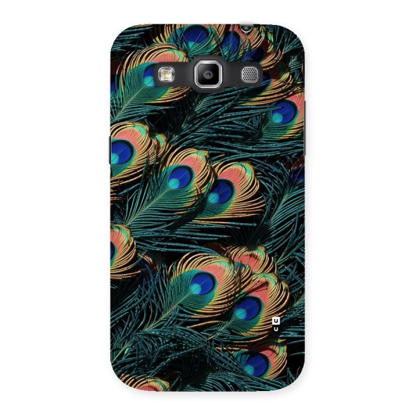 Peacock Feather Art Back Case for Galaxy Grand Quattro