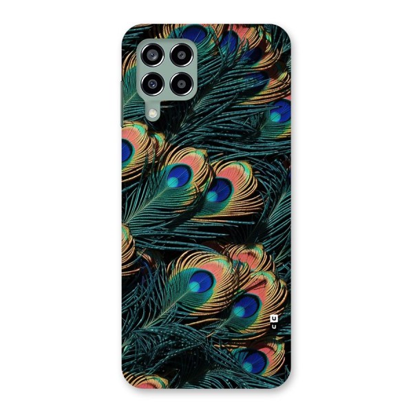 Peacock Feather Art Back Case for Galaxy M33