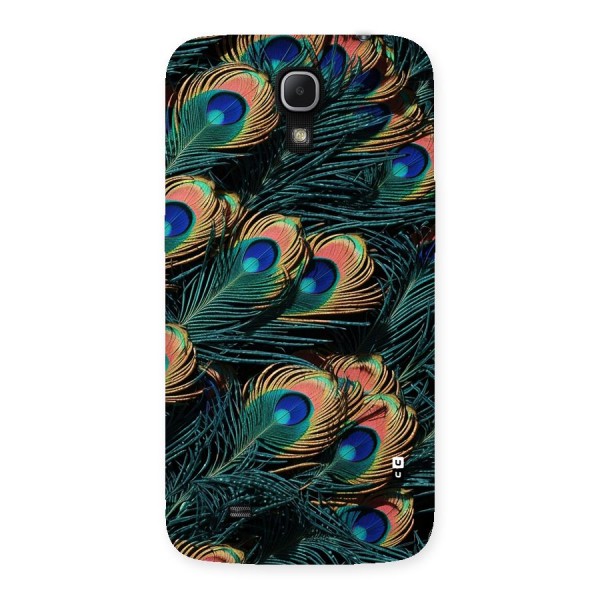 Peacock Feather Art Back Case for Galaxy Mega 6.3