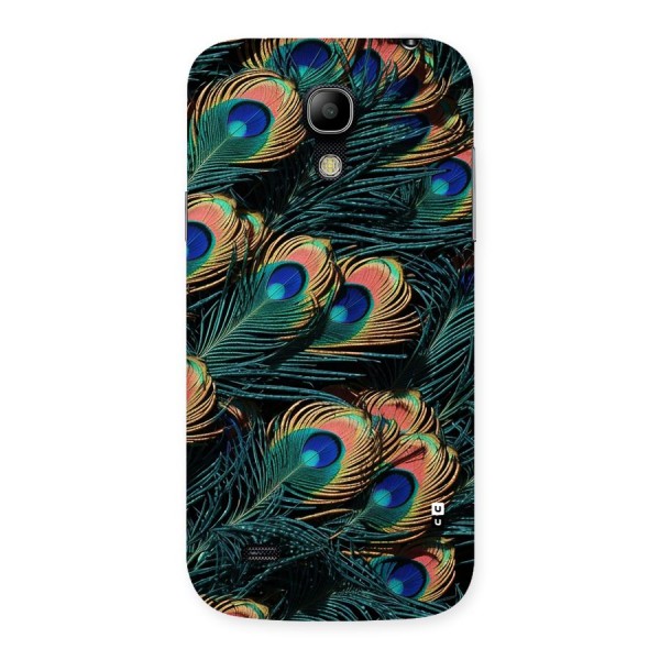 Peacock Feather Art Back Case for Galaxy S4 Mini