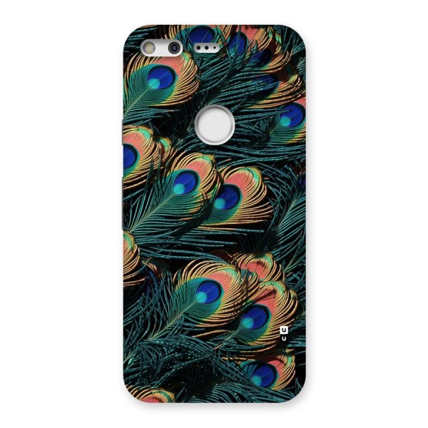 Peacock Feather Art Back Case for Google Pixel XL