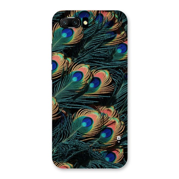 Peacock Feather Art Back Case for Honor 10