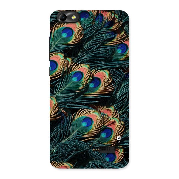 Peacock Feather Art Back Case for Honor 4C