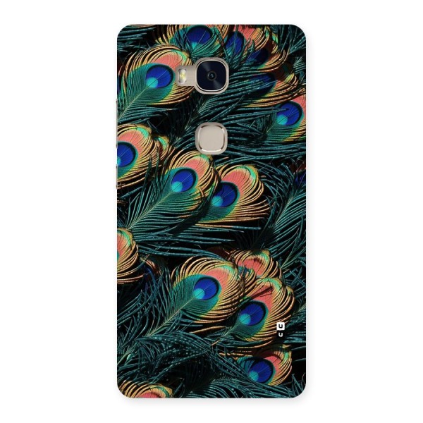 Peacock Feather Art Back Case for Honor 5X