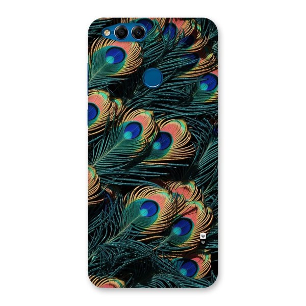Peacock Feather Art Back Case for Honor 7X