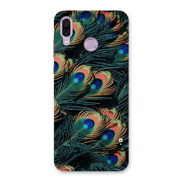 Peacock Feather Art Back Case for Honor Play