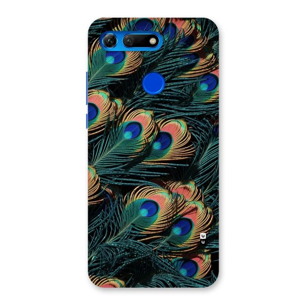 Peacock Feather Art Back Case for Honor View 20
