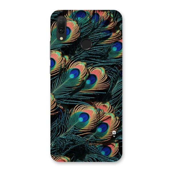 Peacock Feather Art Back Case for Huawei Y9 (2019)
