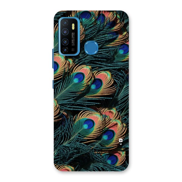 Peacock Feather Art Back Case for Infinix Hot 9