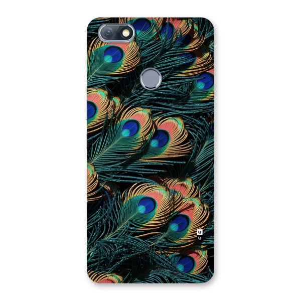 Peacock Feather Art Back Case for Infinix Note 5