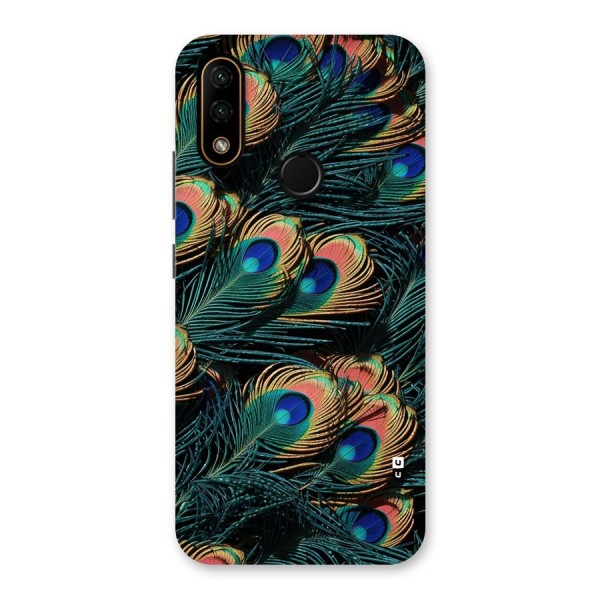 Peacock Feather Art Back Case for Lenovo A6 Note
