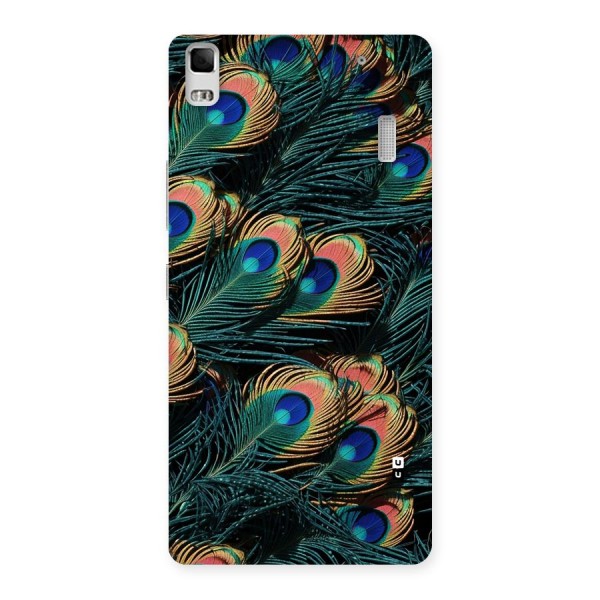 Peacock Feather Art Back Case for Lenovo K3 Note