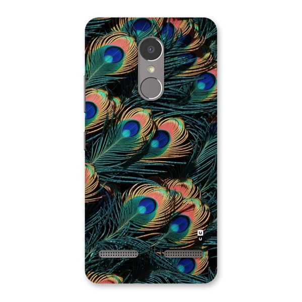 Peacock Feather Art Back Case for Lenovo K6 Power