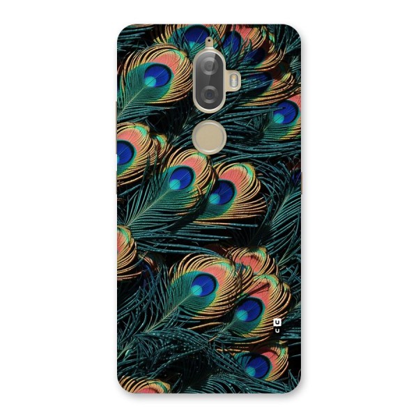Peacock Feather Art Back Case for Lenovo K8 Plus