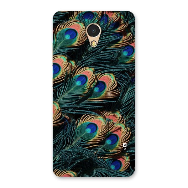 Peacock Feather Art Back Case for Lenovo P2