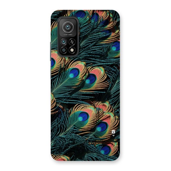 Peacock Feather Art Back Case for Mi 10T 5G