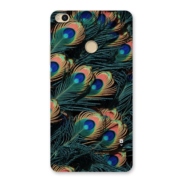 Peacock Feather Art Back Case for Mi Max 2