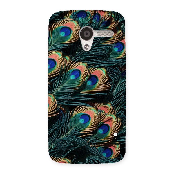 Peacock Feather Art Back Case for Moto X
