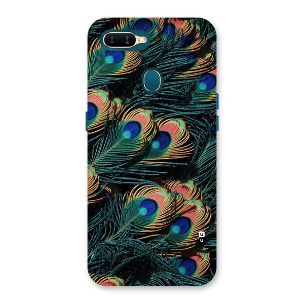 Peacock Feather Art Back Case for Oppo A12s