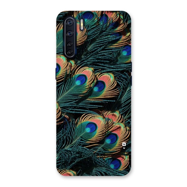 Peacock Feather Art Back Case for Oppo F15