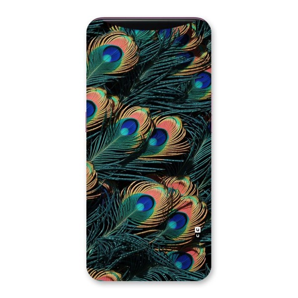 Peacock Feather Art Back Case for Oppo Find X