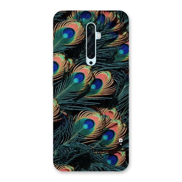 Peacock Feather Art Back Case for Oppo Reno2 F