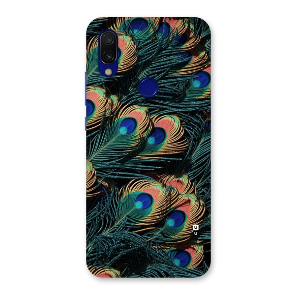Peacock Feather Art Back Case for Redmi Y3