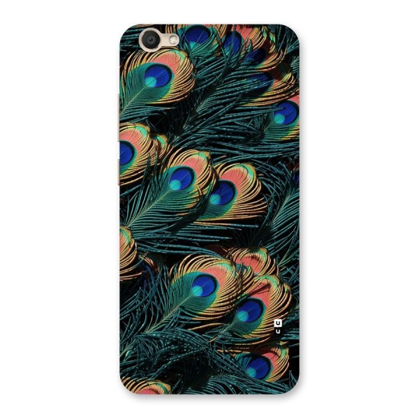 Peacock Feather Art Back Case for Vivo V5s