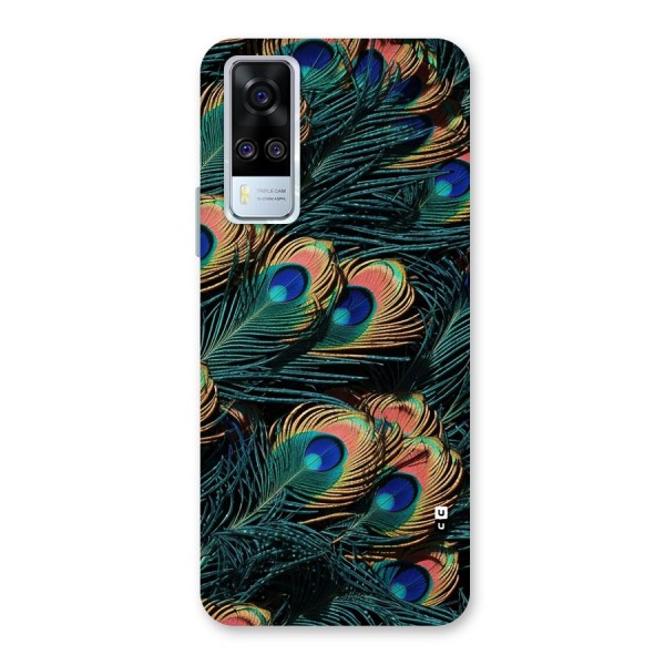 Peacock Feather Art Back Case for Vivo Y51