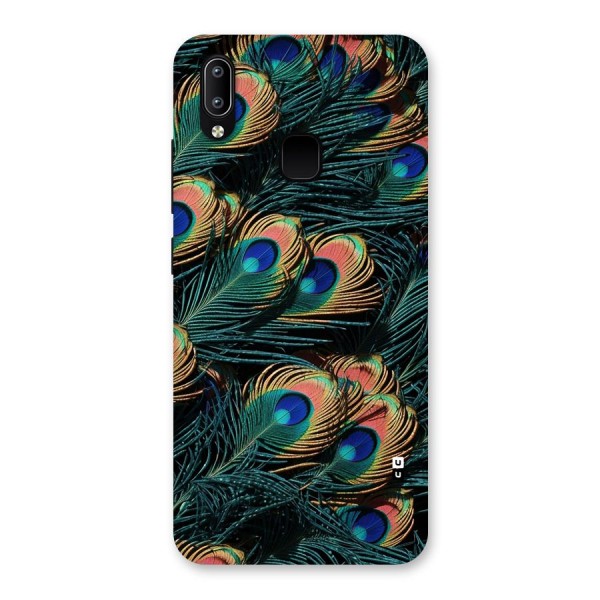 Peacock Feather Art Back Case for Vivo Y93