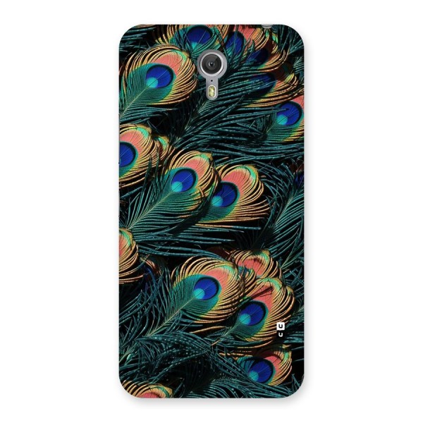 Peacock Feather Art Back Case for Zuk Z1